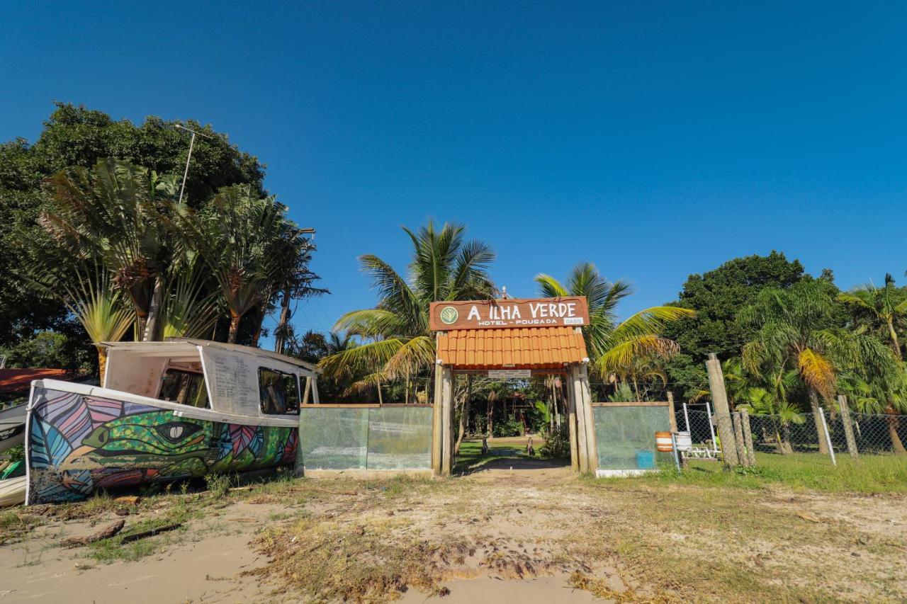 A Ilha Verde Hotel Pousada Na Praia Ilha do Mel Exterior foto
