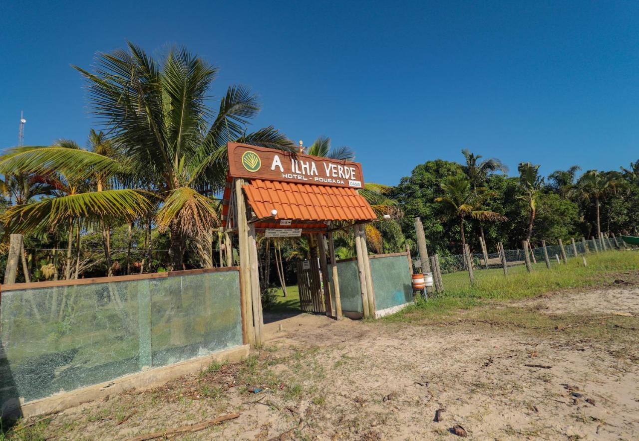 A Ilha Verde Hotel Pousada Na Praia Ilha do Mel Exterior foto