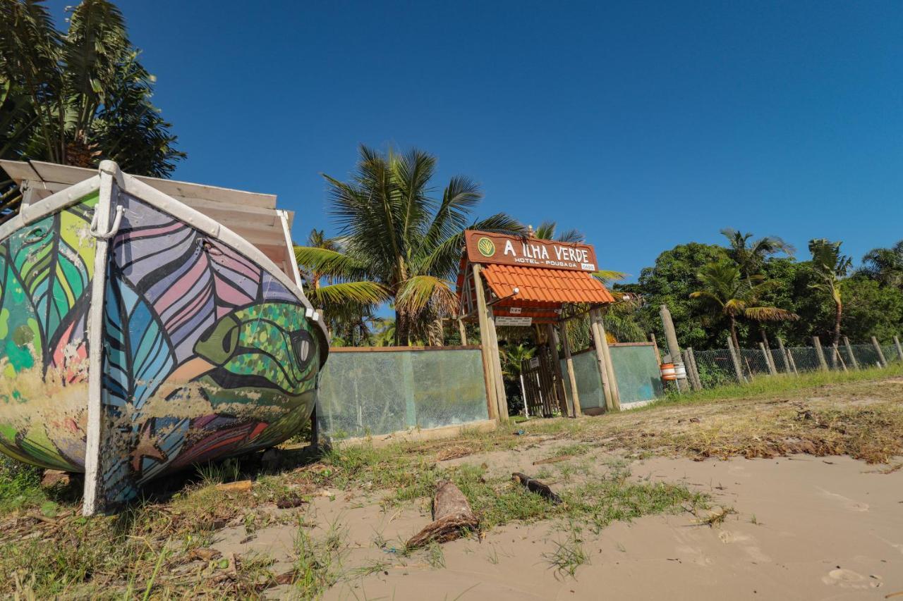 A Ilha Verde Hotel Pousada Na Praia Ilha do Mel Exterior foto